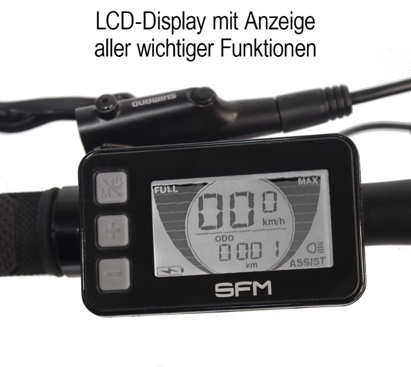 KM529 LCD Display For SAXXX Mountain eBike_User Manual